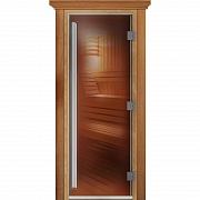 Дверь DoorWood Престиж (бронза) 190х70