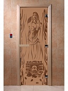 Дверь DoorWood Эталон бронза матовая 200х80