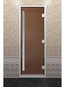 Дверь DoorWood ДВЕРЬ &quot;ХАМАМ ПРЕСТИЖ БРОНЗА МАТОВАЯ&quot; 200х80 